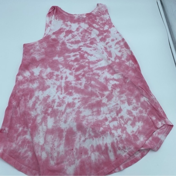 Simply Southern Pink Tie Dye With Seahorses Womens Tank Top Size Medium - Picture 3 of 4